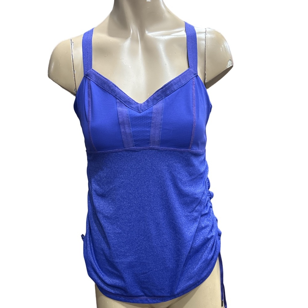 Lululemon Purple Ruched Tank Top